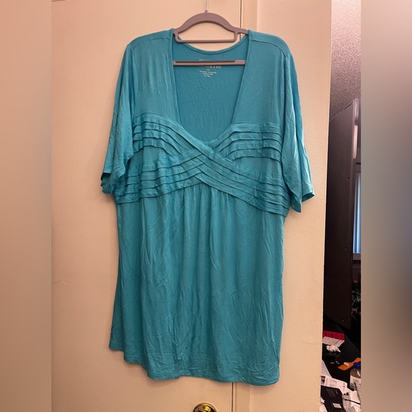 Jessica London women’s plus pleated tunic 18/20 - Picture 2 of 3